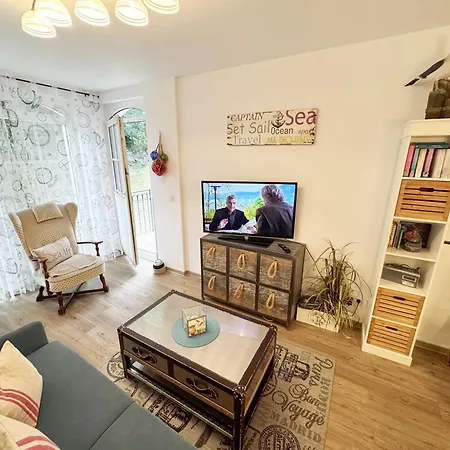 Apartment Haus Meeresblick A 2 27 Kapitaenskajuete Mit Balkon Baabe